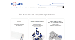 Desktop Screenshot of mopack.de